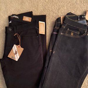 2 PAIR OF US POLO ASSN DEMIN CO